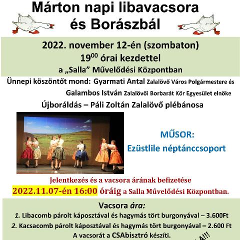 Mrton napi libavacsora s Borszbl- 2022.11.12
